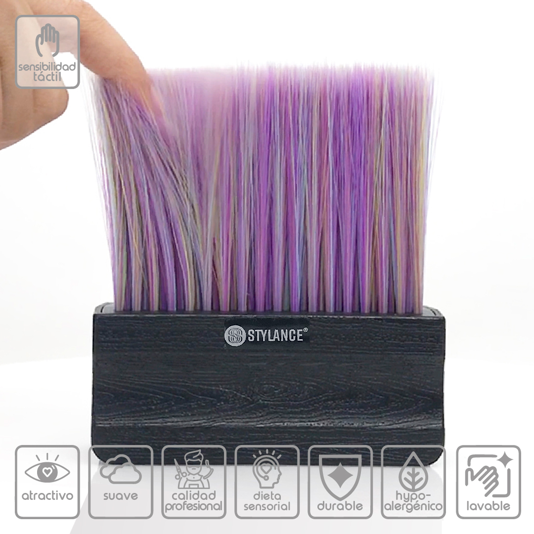 el mejor botapelo Bota pelo multicolor brocha de peluqueria profesional-01 el mejor botapelo bota pelo peluqueria profesional multicolor infantil suave autismo corte de pelo