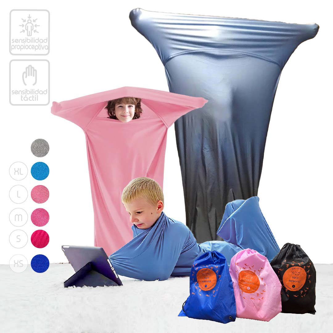 saco sensorial body sock corporal compresivo mundo amable mejor calidad de chile autismo ADULTO INFANTIL